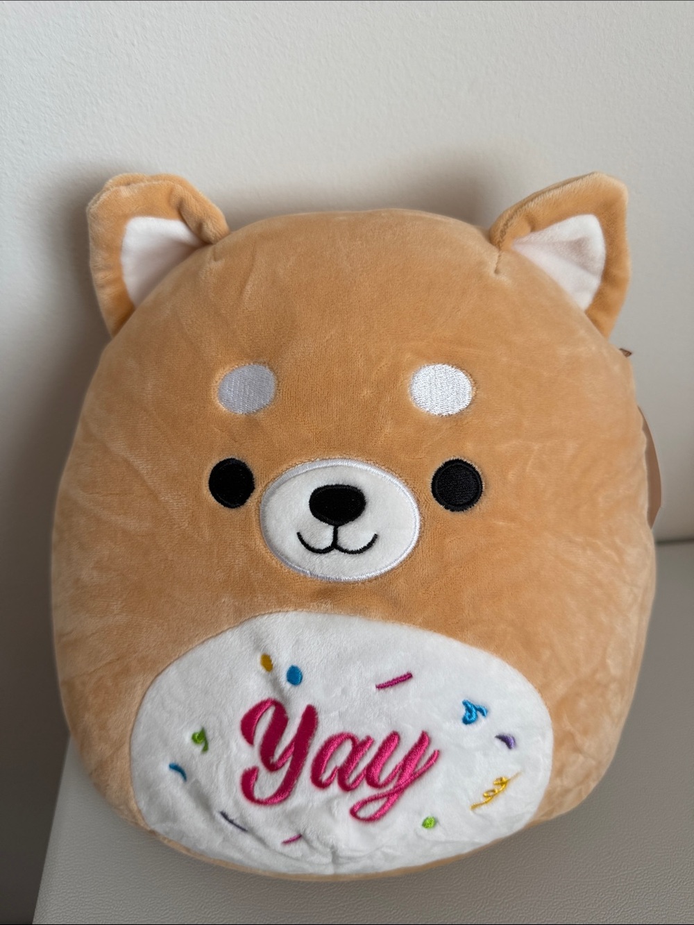 Squishmallows Angie “Yay” Dog, 10 inch plush